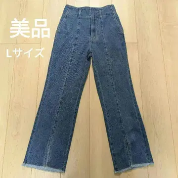 ELENCARE DUE 엘렌카레 듀에 스트레이트 데님 L 사이즈