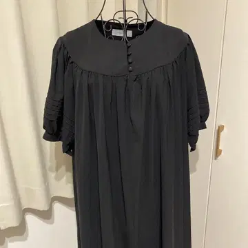 me+emselect 반팔 블랙 롱 원피스 빅 사이즈