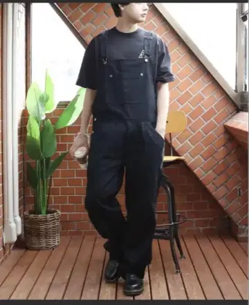 데님 가발 오버롤