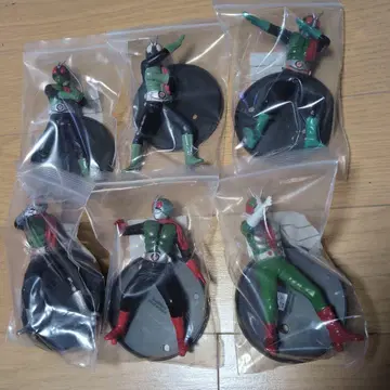 가면라이더 1호 2호 V3 피규어 컬렉션 초기 6개 세트