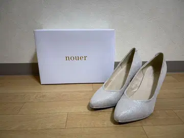 nouer 실버 하이힐 펌프스