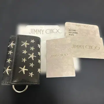 JIMMY CHOO NEPTUNE 블랙 키 케이스