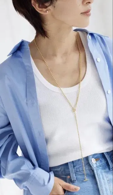 relume RELUME 볼 체인 라리엣 골드