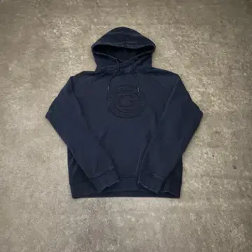 00s GUESS 후드티 빈티지 네이비