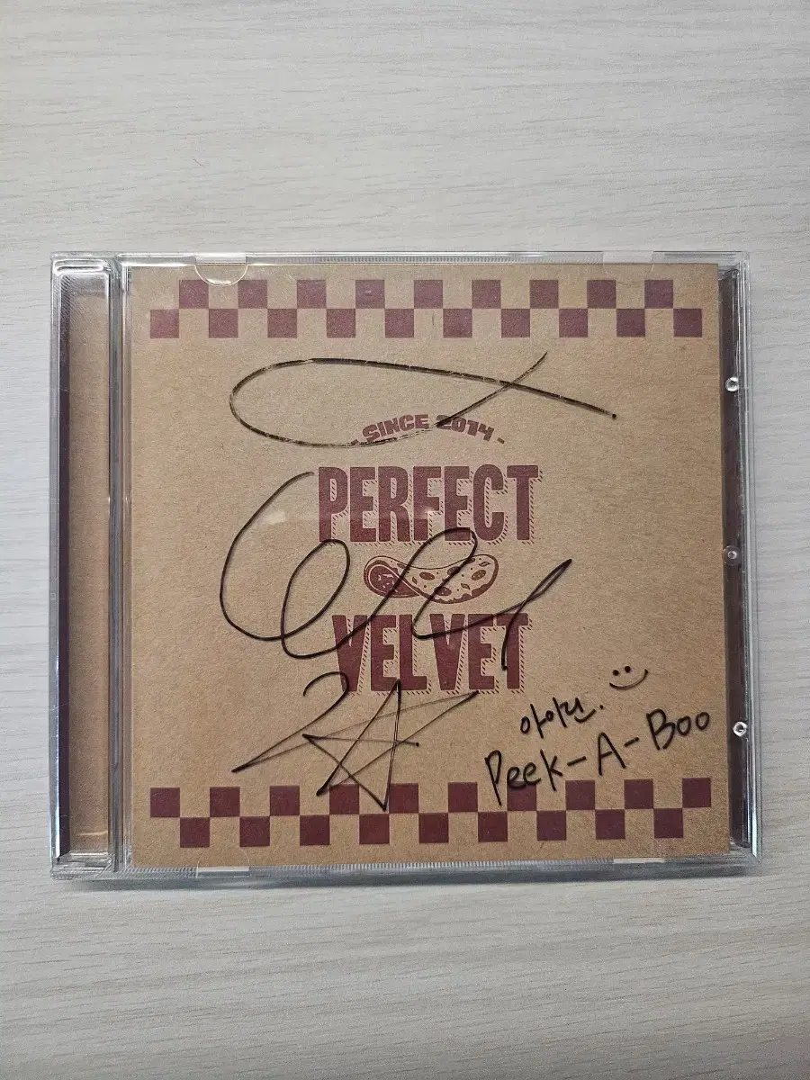 Red Velvet Irene signed album sign wts