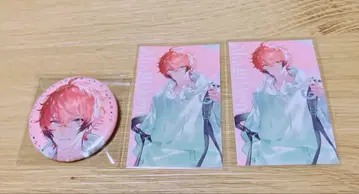 니지산지 SUISAI RAIN 비주얼 카드 캔뱃지 아카기 웬