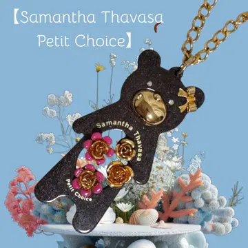 Samantha Thavasa 곰 백참 리본 플라워
