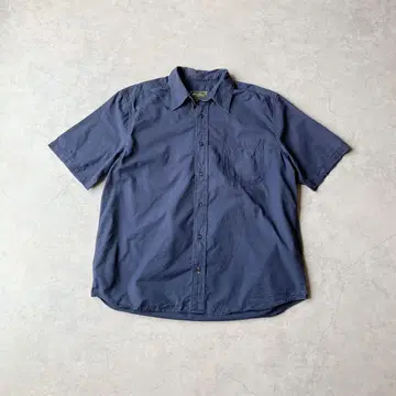 00s Eddie Bauer 반팔 셔츠 네이비 y2k cityboy