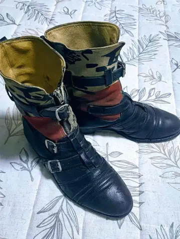 LA ROCKA JOHNSONS 제로 부츠 ZEROBOOTS 한자 부츠