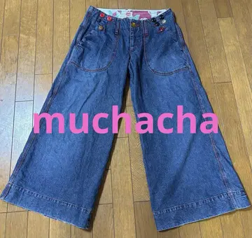 muchacha/무차차 데님 팬츠 플레어 청바지 사이즈 1