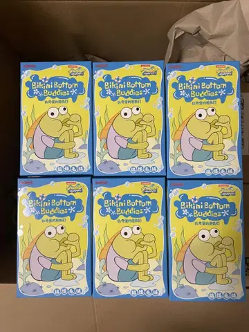 SpongeBob Bikini Bottom Buddies 재미있는 6피스
