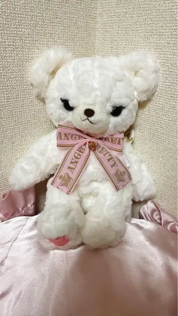 angelic pretty travel 곰 봉제 인형 미니백 새상품