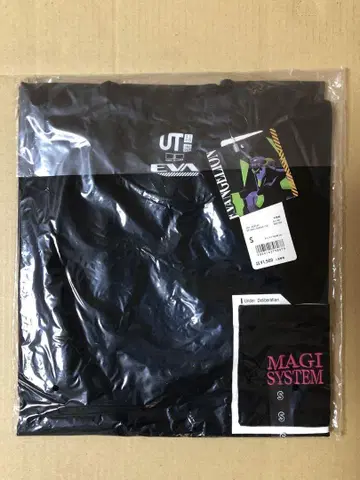에반게리온 UT MAGI 시스템 남성용 S 사이즈 유니클로