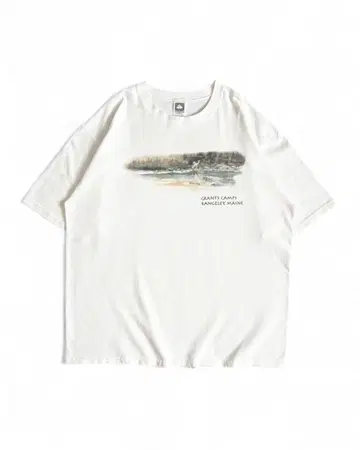 USA제 COTTONCALUXE "fishing" T-shirt