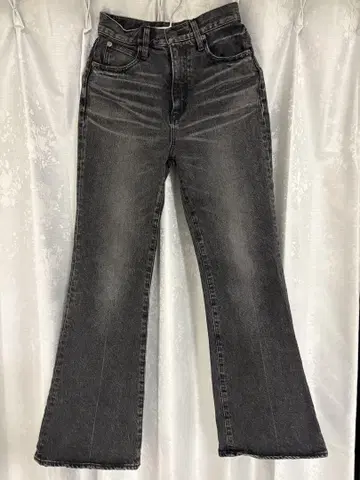 MOUSSY 그레이 부츠 컷 데님 25