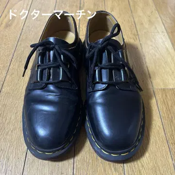 Dr. Martens 1461 UK5 블랙 가죽 길리 슈즈