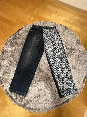 pellepelle 배기 데님