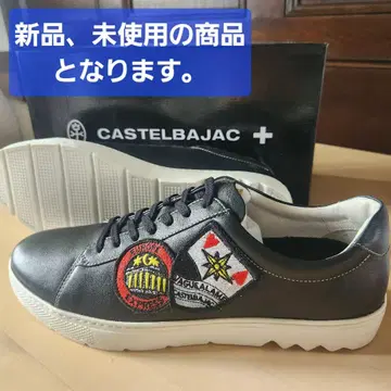 CASTELBAJAC 블랙 스니커즈 새상품 27cm
