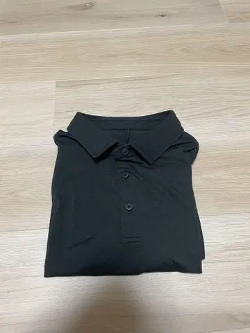 Lululemon 피케 셔츠 블랙