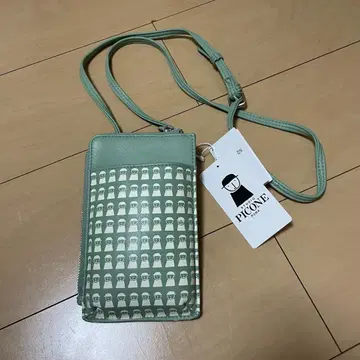 PICONE 민트 그린 스마트폰 숄더백