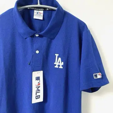 MLB 다저스 피케 셔츠 반팔 L 사이즈 오타니 쇼헤이 짙은 블루
