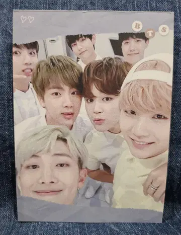 재고 2개. BTS 올 메모장 20매 한국제 제작자