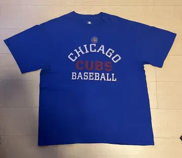 팀 공식 제품 MLB 컵스 리조 등번호가 들어간 게임 셔츠 빅 실루엣