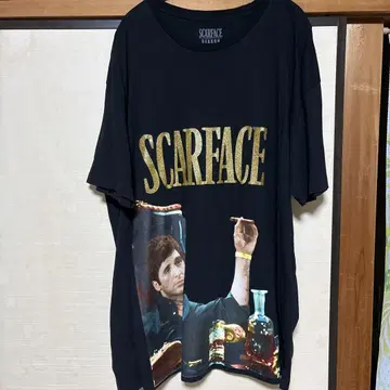 SCARFACE 그래픽 티셔츠 2X 블랙