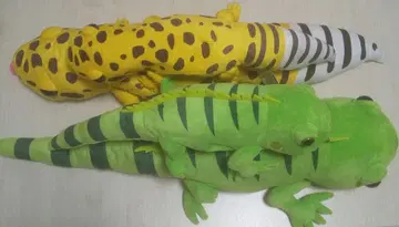 레오파의 키이짱 나카요시 키이짱 봉제 인형 미도리짱 이구아나