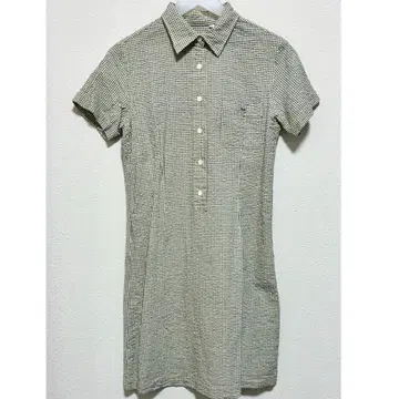 LACOSTE 라코스테 체크 폴로 원피스