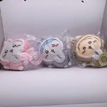 치이카와 (먼작귀) 2023 해피 팩 봉제 인형 3개 세트
