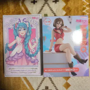 하츠네 미쿠 피규어 Wonderland 라푼젤 MEIKO 2종
