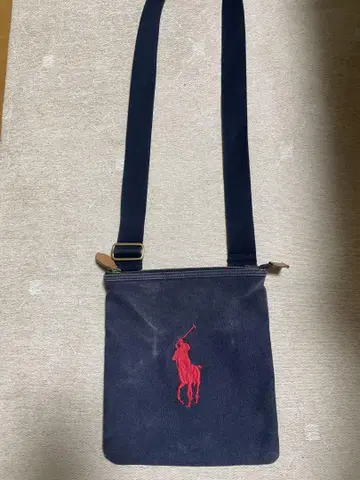 Ralph Lauren 네이비 숄더백