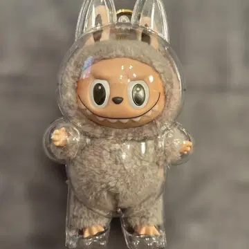 POP MART LABUBU THE MONSTERS 마카롱 그레이