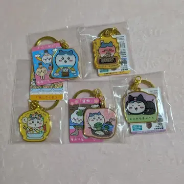 현지 치이카와 키링 규슈 지방 하치와레 5종 세트