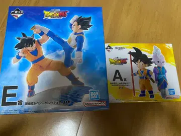 드래곤볼 다이마 제일복권 A상 손오공&계왕신 E상 손오공&베지터