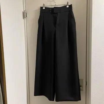 ESTNATION 블랙 와이드 팬츠