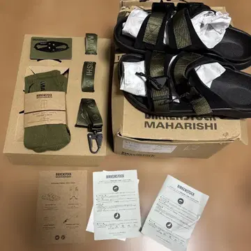 새상품 BIRKENSTOCK MAHARISHI 스포츠 샌들 콜라보