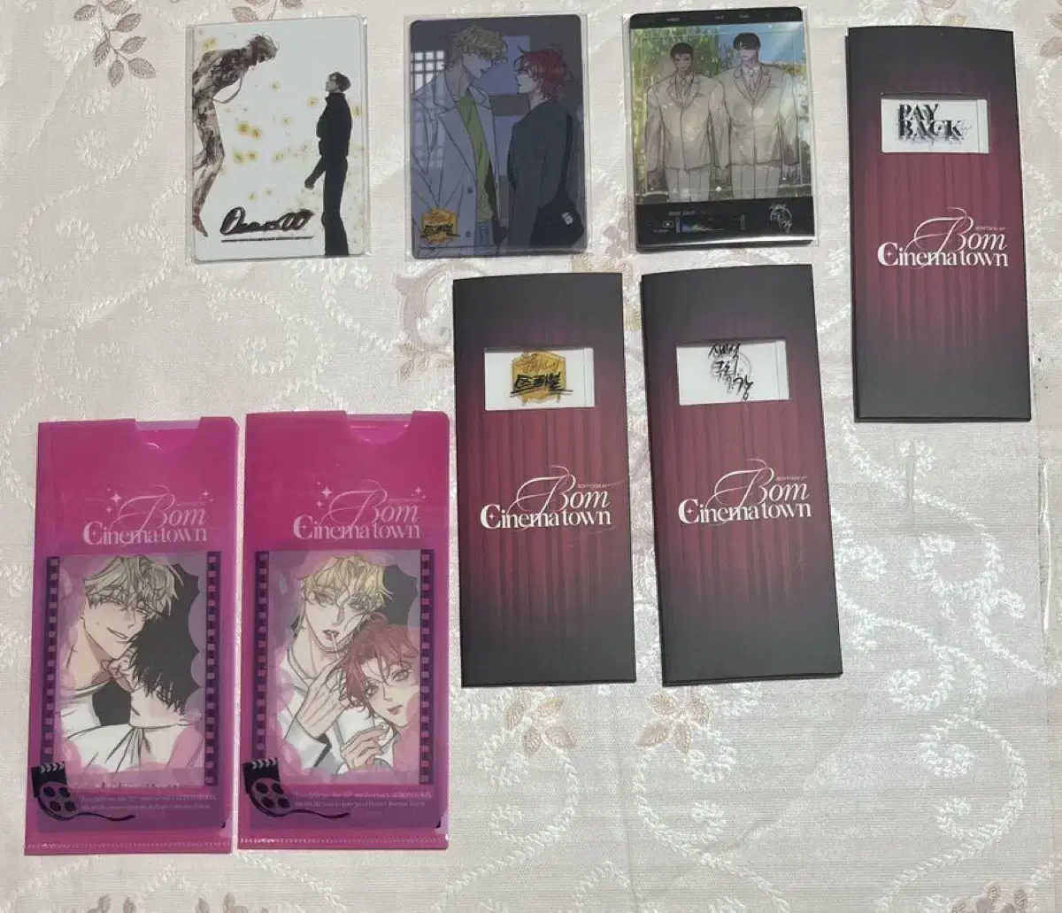 Bomtoon Cinema Pre-order Benefit DearXeroXero Photocard Honey Trouble Saebyeok Cloud River Fei Back