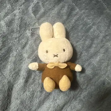 하우스텐보스 한정판 브라운 미피 봉제 인형 키링