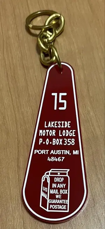 Lakeside Motor Lodge 키링