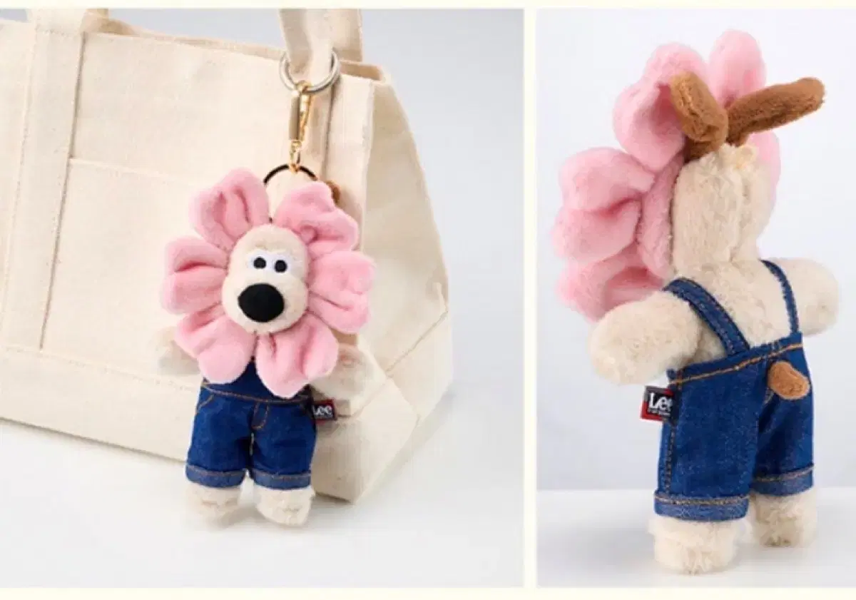 Sealed) Twosome Wallace & Gromit Keyring Flower