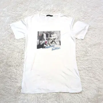 GOSTAR DE FUGA 고스타르 데 푸가 티셔츠 WHITE L