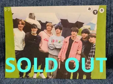 재고 2개. BTS 올 메모장 20매 한국제 제작자