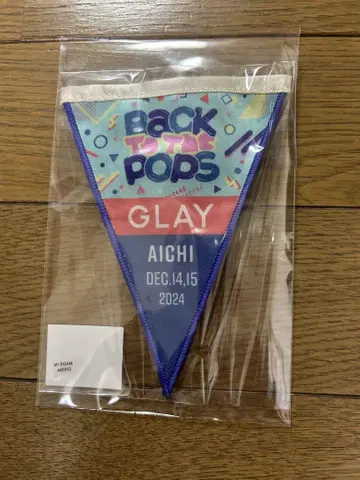 GLAY 회장 한정판 가랜드 배지 아이치