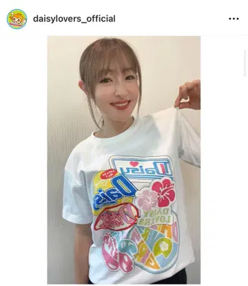 DAISY LOVERS 복각 티셔츠
