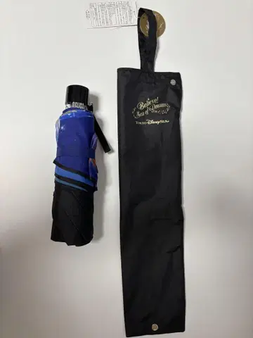 새상품 도쿄디즈니씨 빌리브 씨 오브 드림스 접이식 우산 차광 UV