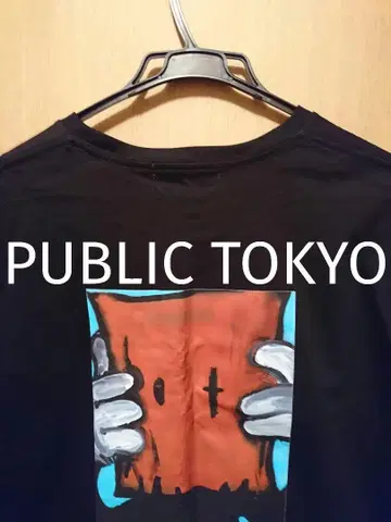 새상품 PUBLIC TOKYO 반팔 티셔츠 티셔츠