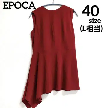 EPOCA 에포카 비대칭 슬리브리스 탑 40