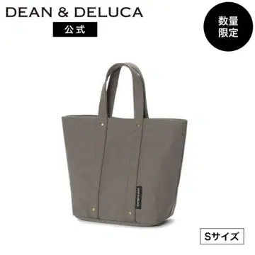 DEAN&DELUCA 코튼 토트백 카키 S